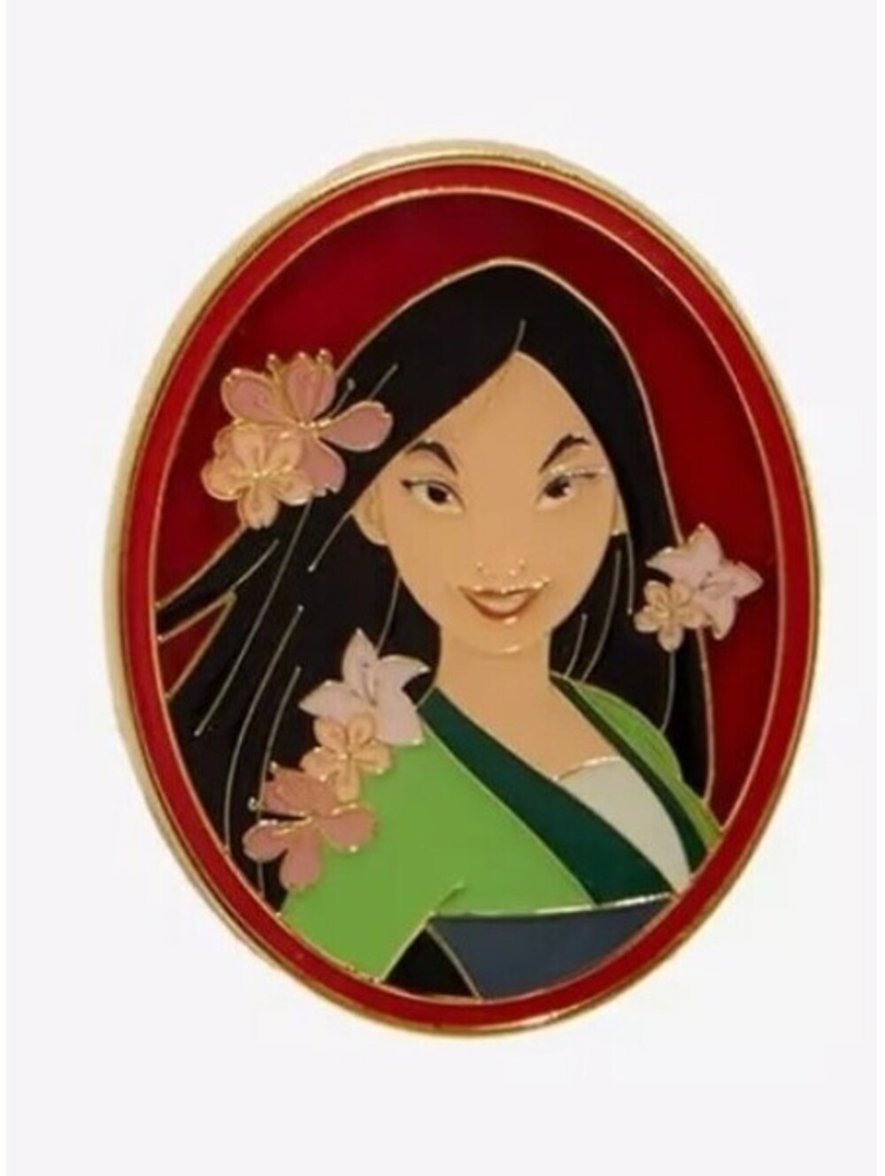 Loungefly Disney Princesses Floral Portraits Blind Box Enamel Pin